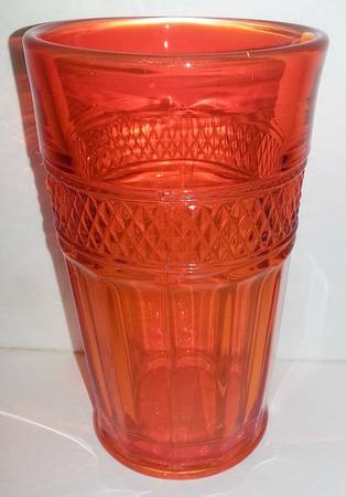 Mt. Vernon Orange 12 Oz Flat Tumbler