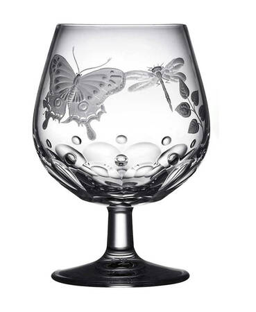 Springtime Brandy Glass
