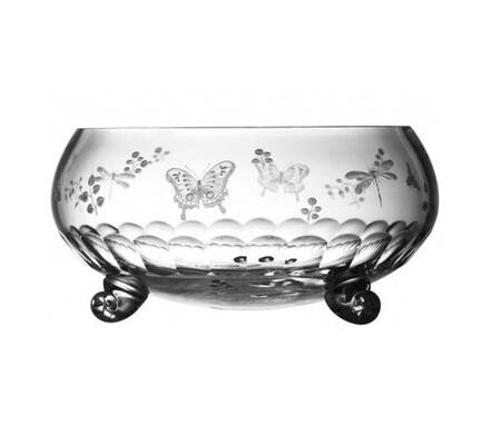 Springtime 13" 3-Toed Footed Bowl