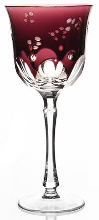 Springtime Amethyst Water Goblet