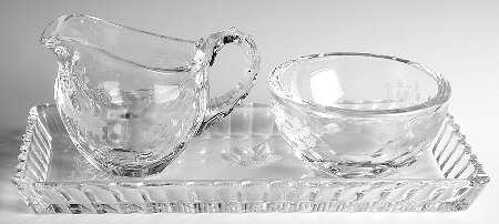 Springtime Creamer, Sugar and Tray Set