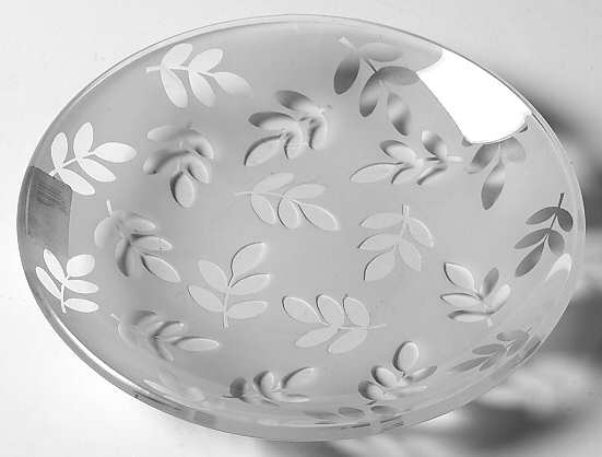 Ice White (Leaf or Plain Motif) Bread & Butter Plate