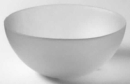 Ice White (Leaf or Plain Motif) 5" Round Bowl
