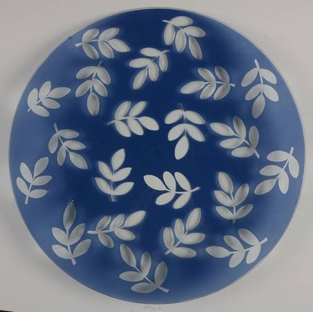 Ice Blue 16" Torte Plate