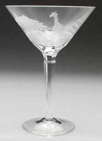 Safari Martini Glass