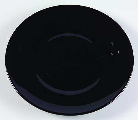 Formal Classics Black Luncheon Plate
