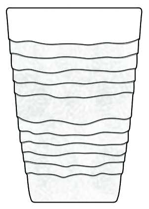 Ripples Clear (Satin) by Viking