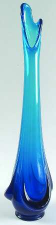 Epic Blue (Bluenique) 17"-25" Large Swung Vase