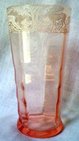 Black Forest Pink 13 Oz Flat Tumbler