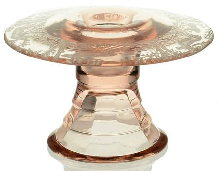 Black Forest Pink 2" Single Light Candlestick