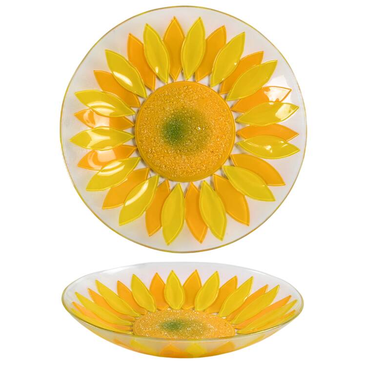 Flora Vitrum 10" Round Bowl