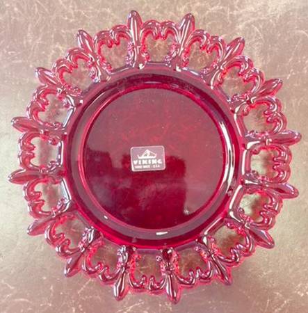 Yesteryear Ruby 7" Salad Plate