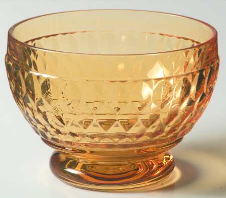 Boston Amber Small Fruit Dessert Bowl