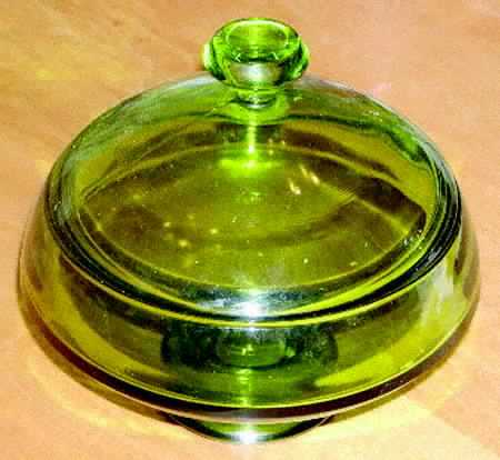 Epic Green Candy Dish & Lid