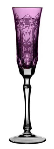 Imperial Amethyst Fluted Champagne