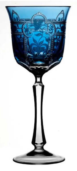 Imperial Sky Blue Water Goblet