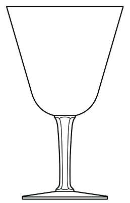 VAS27 (No Trim) Water Goblet
