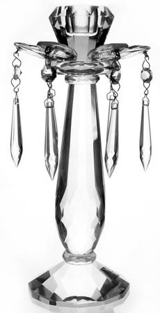 Retro Accessories 10" Tall Single Light Candlestick