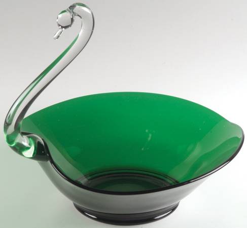 Animals & Figurines #992 11" Swan Console Bowl