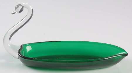 Animals & Figurines #956 8" Oval Pickle Swan