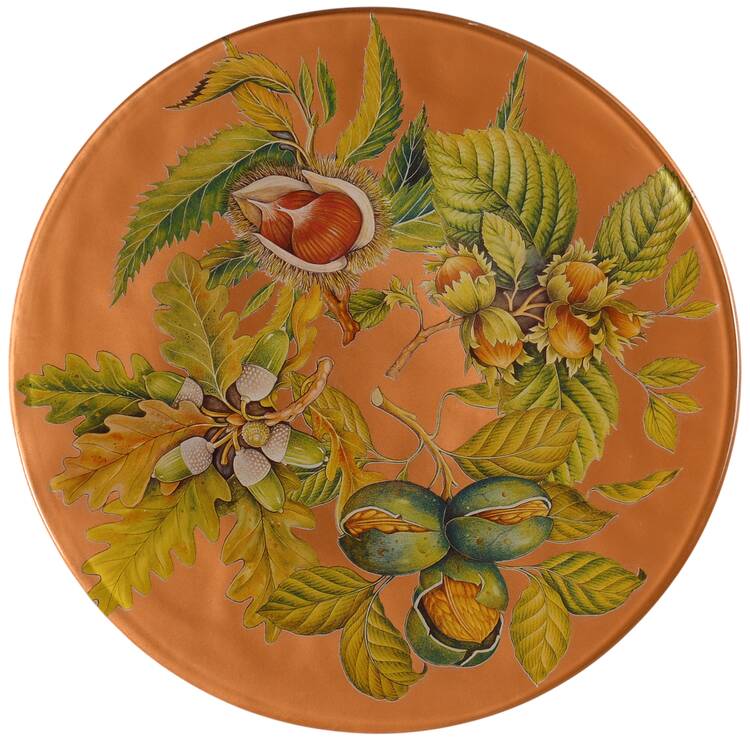 Autumn Bronze 13" Round Platter