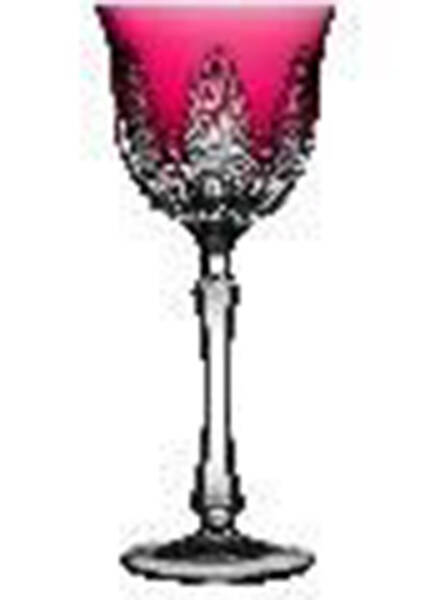 Captiva Raspberry Water Goblet
