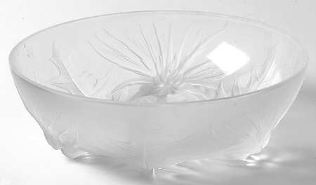 Clear Frosted (Giftware) 8" Thistle Bowl