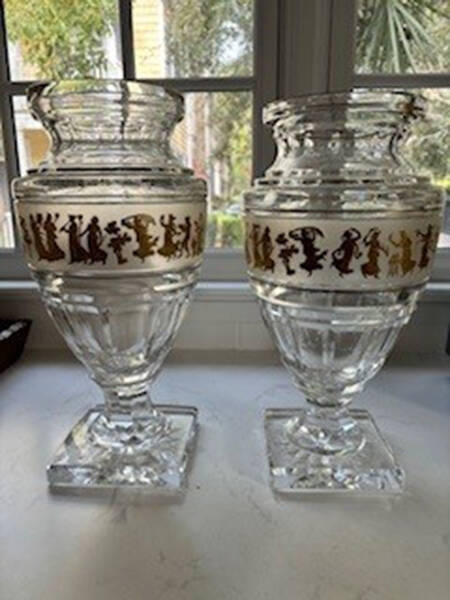 Dans de Flore Clear (Knob Stem) 16" Flower Vase