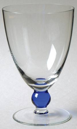 Dot Glass Cobalt Iced Tea