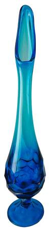 Georgian Blue (Bluenique) 15"-18" Medium Swung Vase