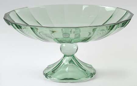 My Garden (Green) 12" Footed Bowl