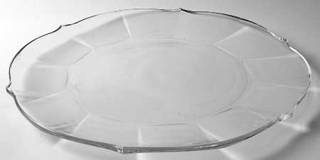 My Garden (Clear) Buffet Plate