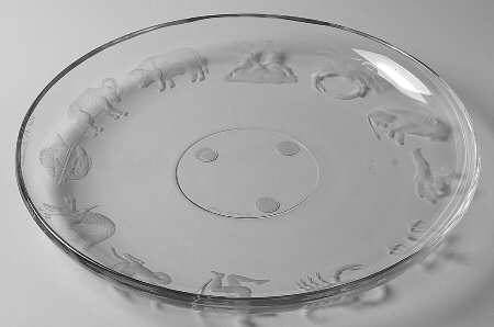 Zodiac 11" Rolled Edge Torte Plate