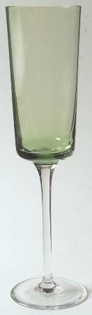 Cascara Green Fluted Champagne