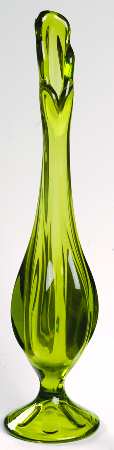 Epic Six Petal Green 9" To 11" Swung Bud Vase
