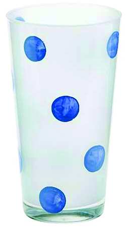 Frosted Pastel Dot Highball