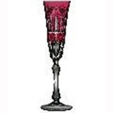 Athens Raspberry Fluted Champagne