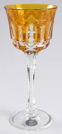 Athens Amber Red Wine Glass