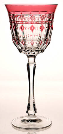 Barcelona Raspberry Water Goblet