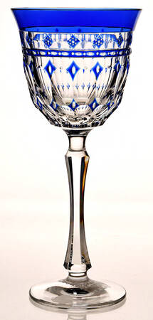 Barcelona Cobalt Blue Water Goblet