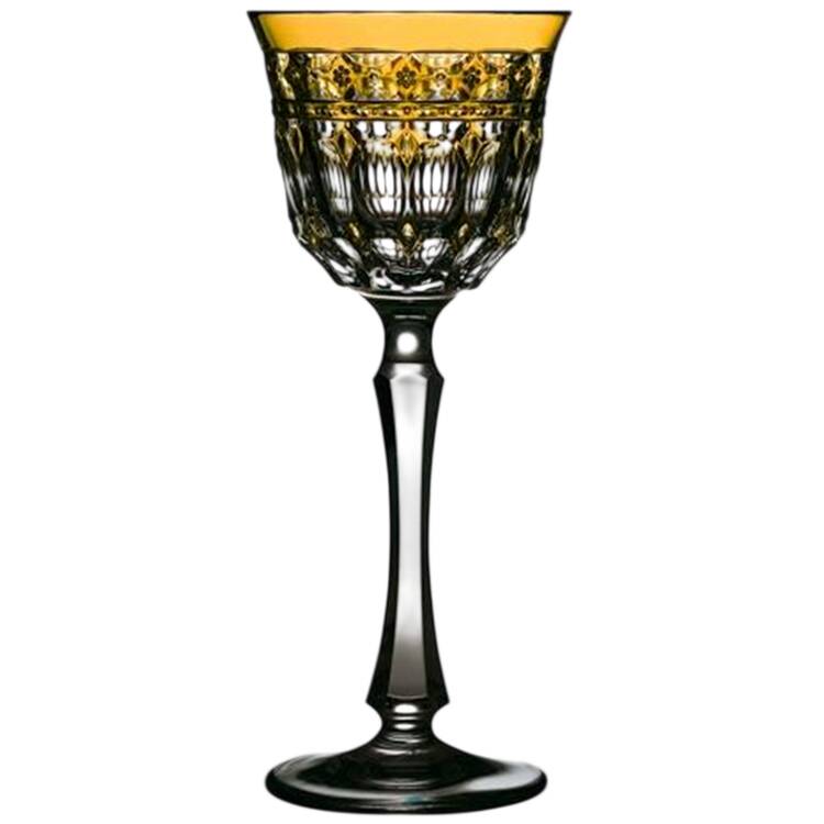 Barcelona Amber Red Wine Glass