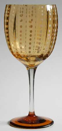 Perle Amber Wine Glass