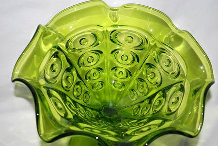 Yesteryear Avocado High Open Footed Jelly
