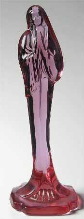 Heisey Animals & Figurines Madonna-Lavendar Ice