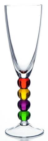Prism Glass Fluted Champagne