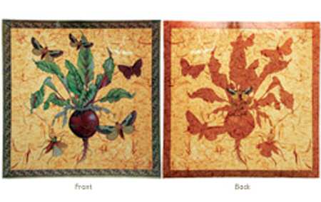 Spring Garden 11" Square Plate