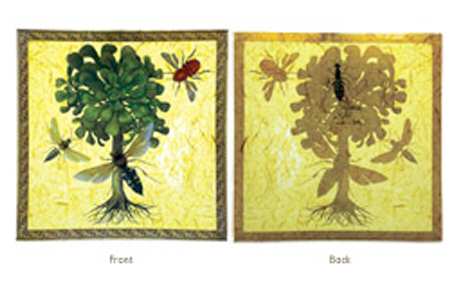 Spring Garden 11" Square Plate