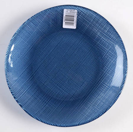 Verona Textured Blue Salad Plate