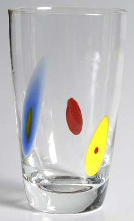 Bubbles 10 Oz Flat Tumbler