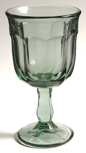 Arlington Light Green Water Goblet